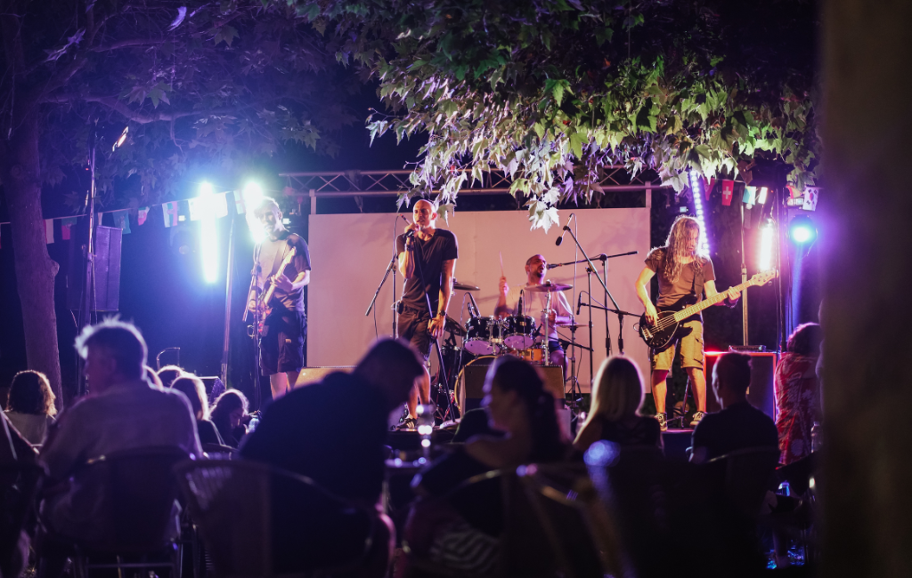 Live Music Band Village Square